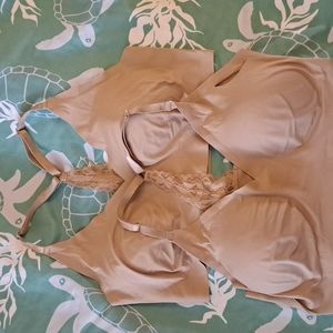 2 VS Large bralettes